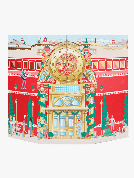 Glasshouse Fragrances 24 Days of Christmas Advent Calendar on a light gray background